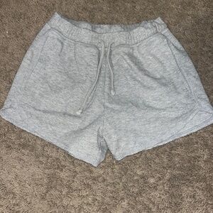 Waffle sweatshorts